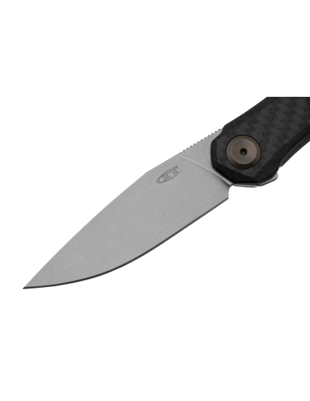 Faca dobrável Zero Tolerance 0545 cabo em fibra de carbono/titânio preto 11cm