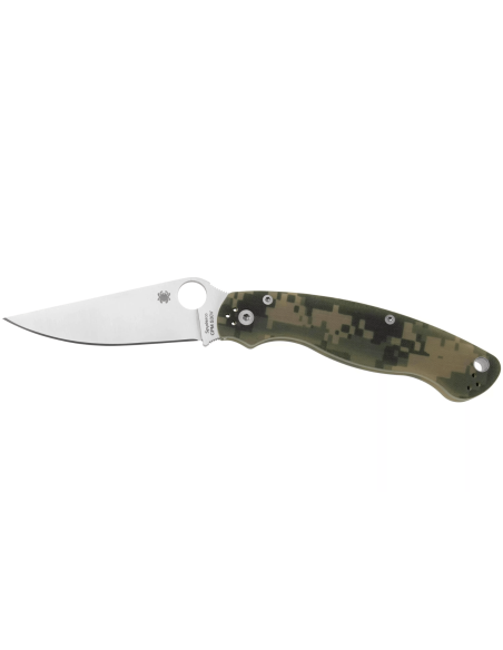Faca dobrável Spyderco Military 2 C36GPCMO2 Cabo camuflado G10 14cm
