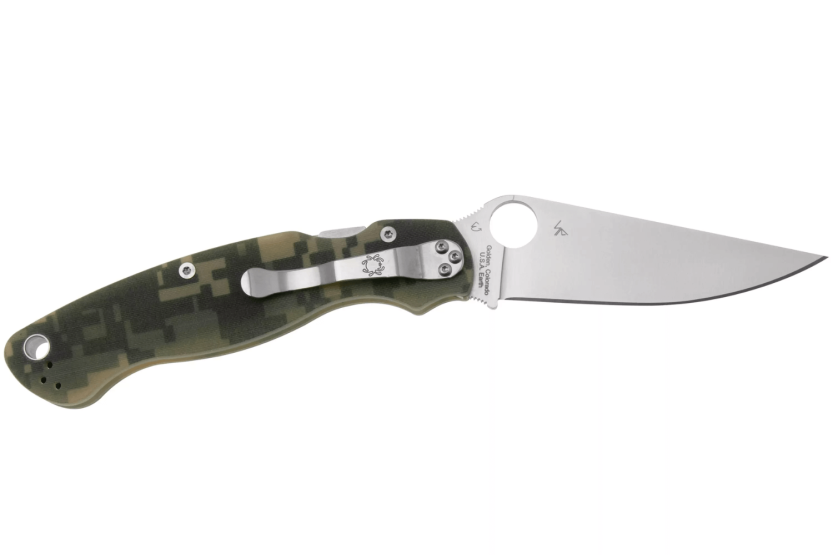 Spyderco Military 2 C36GPCMO2 folding knife G10 camouflage handle 14cm