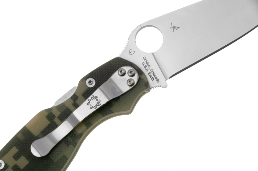 Spyderco Military 2 C36GPCMO2 fällkniv G10 kamouflagehandtag 14cm