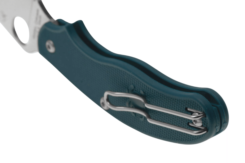 Spyderco UK Penknife C94PCBL foldekniv mørkeblå nylon/glasfiberhåndtag 10 cm