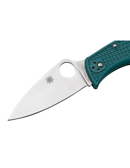 Spyderco LeafJumper C262PBLK390 foldekniv blått nylon/glassfiberhåndtak 11,3 cm