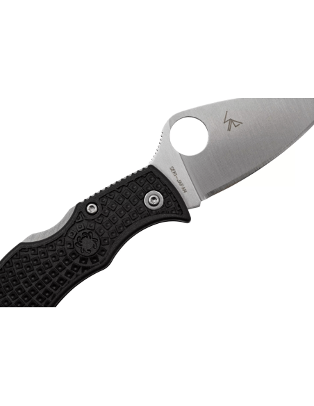 Spyderco Manbug MBKLFP coltello pieghevole con manico nero in nylon/fibra di vetro 6,4 cm