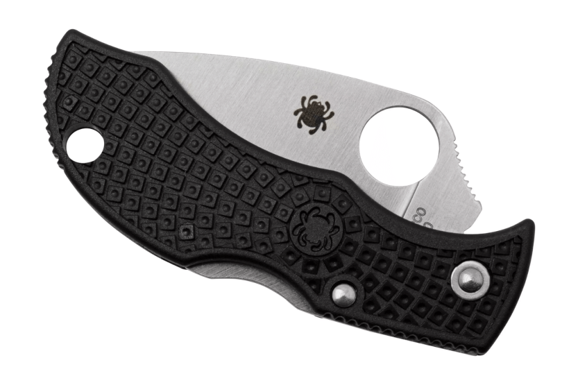Spyderco Manbug MBKLFP taittoveitsi musta nylon/lasikuitukahva 6.4cm