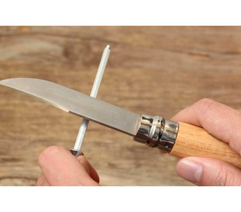 Opinel mini-slipestål 7,5 cm med håndtak i rustfritt stål 2