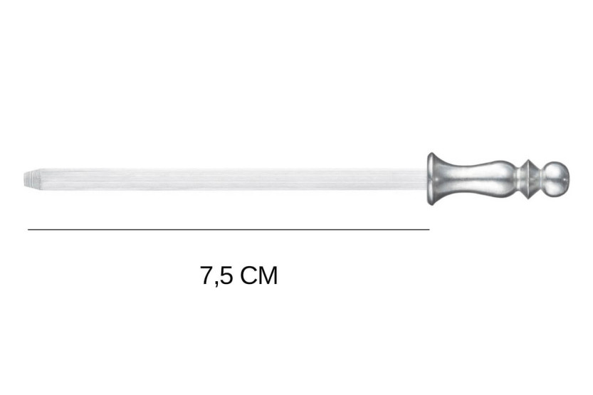 Opinel mini sharpening steel 7.5cm stainless steel handle