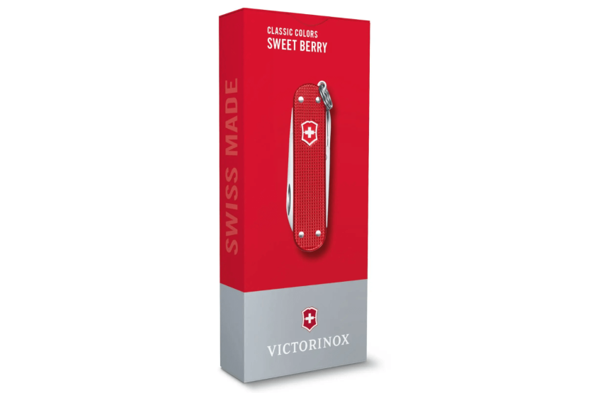 Victorinox Zwitsers zakmes Classic Alox kleuren Sweet Berry 58mm 5 functies