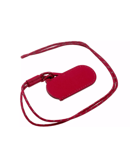 Victorinox Style Icon for sveitsiske lommekniver i rødt skinn, 7 cm