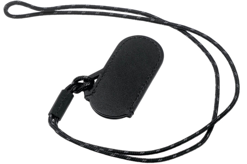 Victorinox Dark Illusion musta nahkakotelo 7cm Sveitsin armeijan veitsille