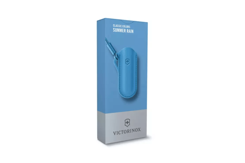 Custodia in pelle Victorinox Summer Rain per coltelli svizzeri da 7 cm