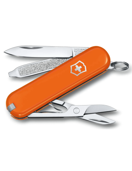 Victorinox Coltello tascabile Classic SD Colori Mango Tango 58mm 7 funzioni