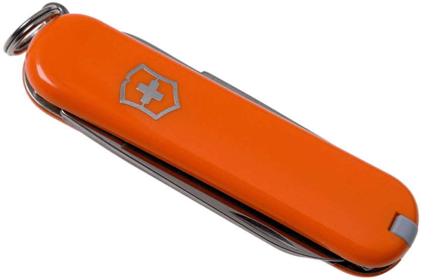 Victorinox Swiss Pocket Knife Classic SD Colors Mango Tango 58mm 7 functions