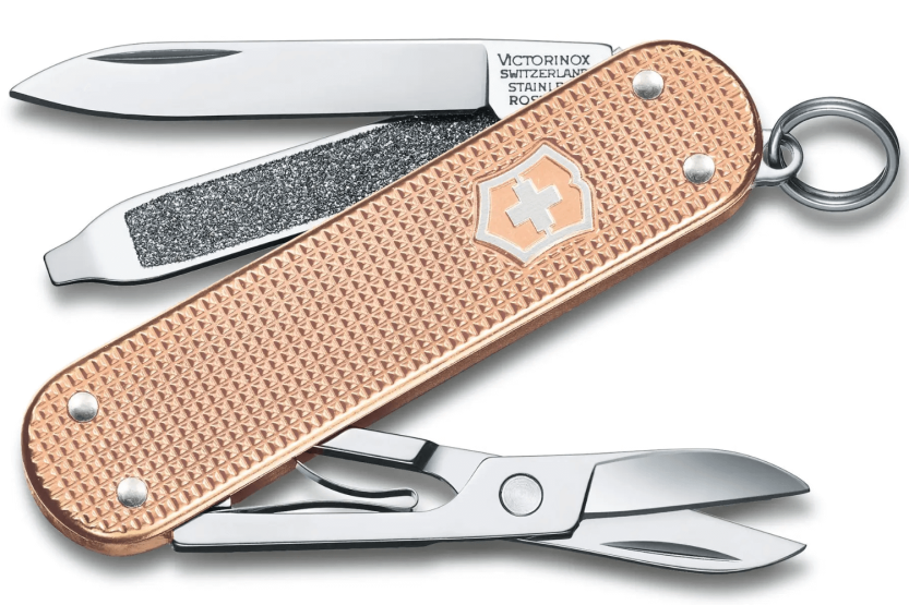 Victorinox Swiss Pocket Knife Classic Alox Colors Fresh Peach 58mm 5 funksjoner
