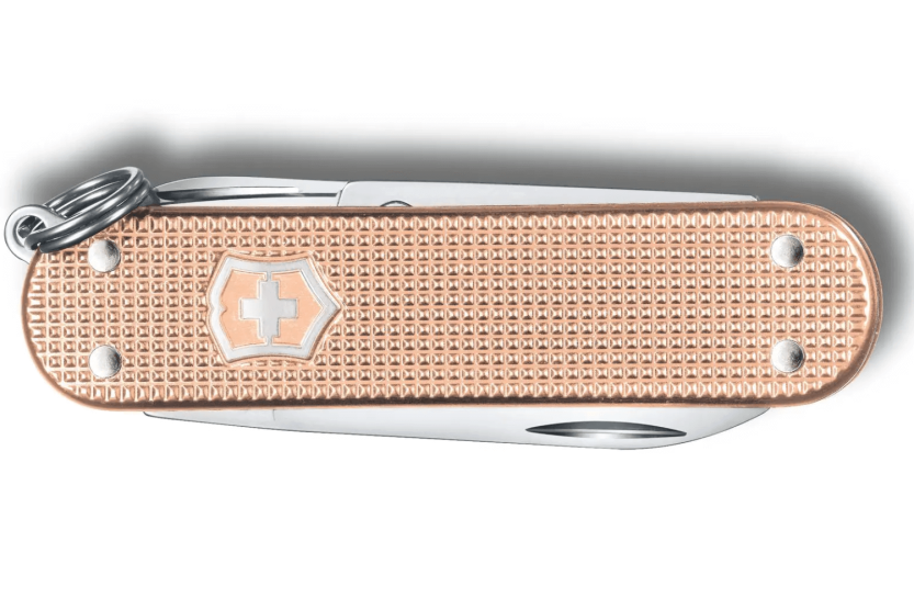 Victorinox Zwitsers zakmes Classic Alox kleuren Fresh Peach 58mm 5 functies