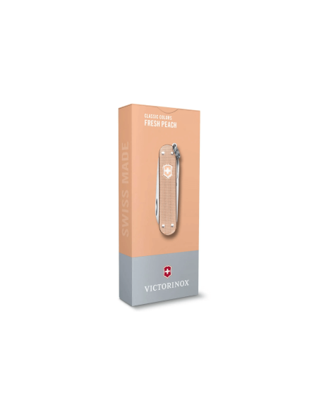 Victorinox Zwitsers zakmes Classic Alox kleuren Fresh Peach 58mm 5 functies