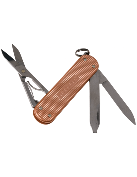 Victorinox Sveitsin taskuveitsi Classic Alox värit Fresh Peach 58mm 5 toimintoa 5 toimintoa