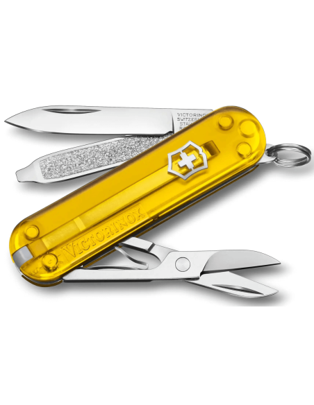 Canivete suíço Victorinox Classic SD Colors Translucent Tuscan Sun 58mm 7 funções