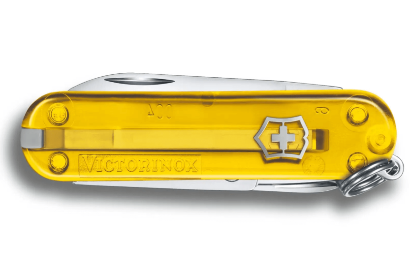 Schweizer Messer Victorinox Classic SD Colors Translucent Tuscan Sun 58mm 7 Funktionen