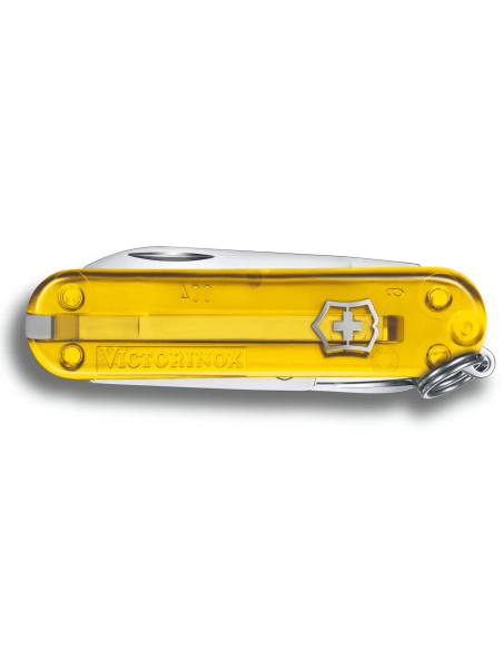 Victorinox Swiss Pocket Knife Classic SD Colors Translucent Tuscan Sun 58mm 7 funksjoner