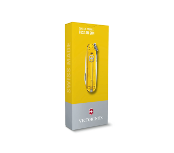 Navaja Suiza Victorinox Classic SD Colors Translúcida Tuscan Sun 58mm 7 funciones 2