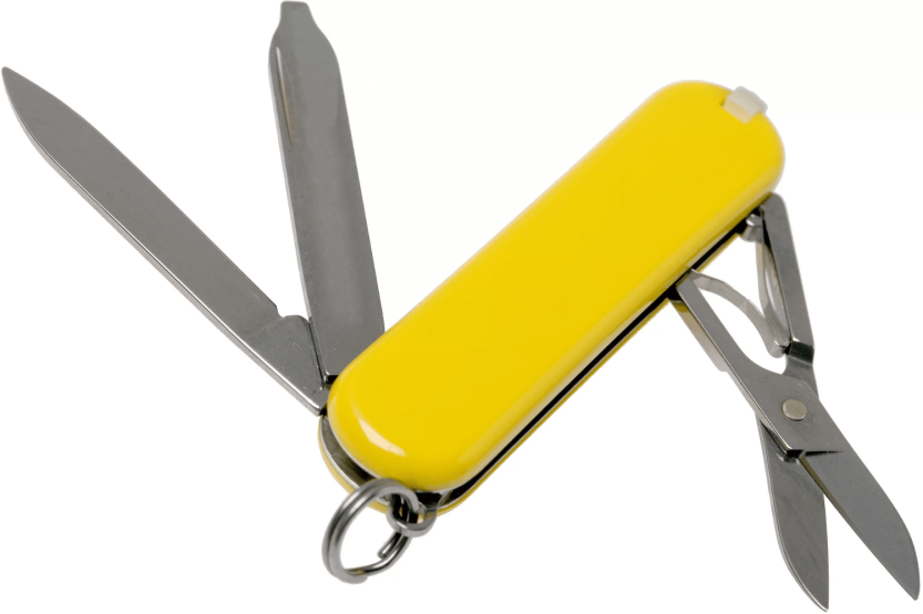 Victorinox Sveitsin taskuveitsi Classic SD värit Sunny Side 58mm 7 toimintoa 7 toimintoa
