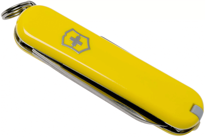 Victorinox Schweizisk fickkniv Classic SD Colors Sunny Side 58mm 7 funktioner