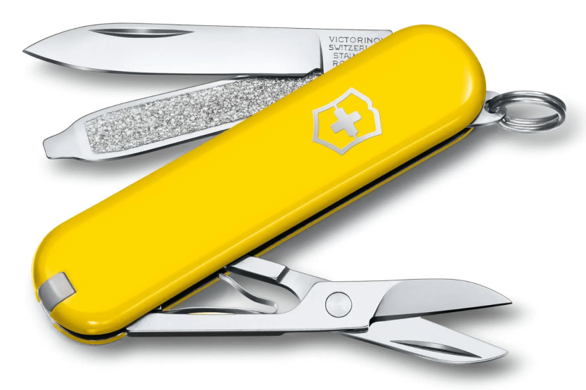 Schweizer Messer Victorinox Classic SD Colors Sunny Side 58mm 7 Funktionen