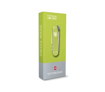 Canivete suíço Victorinox Classic Alox Colors Lime Twist 58mm 5 funções 2