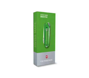 Victorinox Sveitsin taskuveitsi Classic SD värit Läpikuultava vihreä tee 58mm 7 toimintoa 7 toimintoa 2