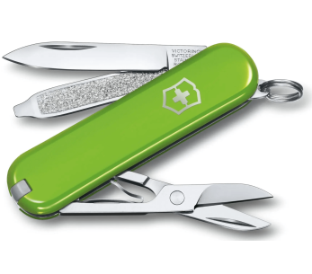 Victorinox Sveitsin taskuveitsi Classic SD värit murskattu avokado 58mm 7 toimintoa 7 toimintoa