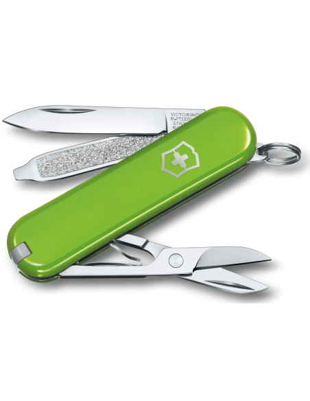 Victorinox Swiss Pocket Knife Classic SD Colors Smashed Avocado 58mm 7 funktioner