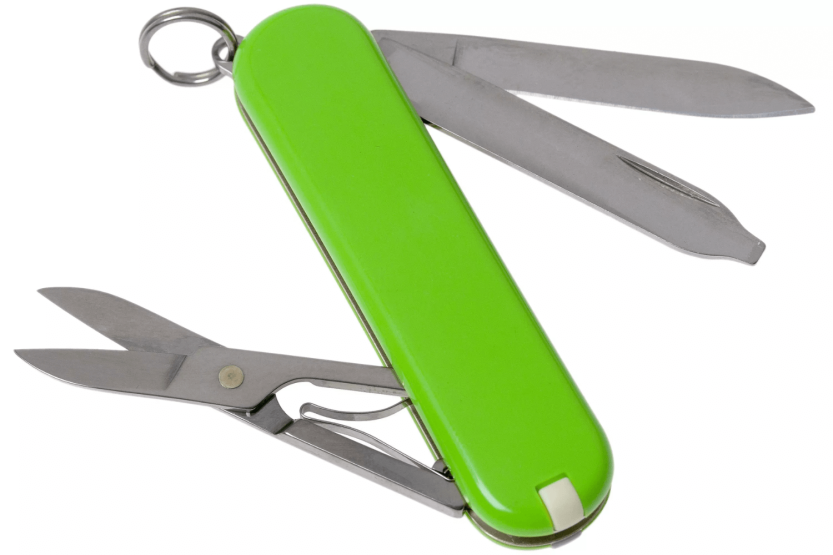 Navaja Suiza Victorinox Classic SD Colors Smashed Avocado 58mm 7 funciones