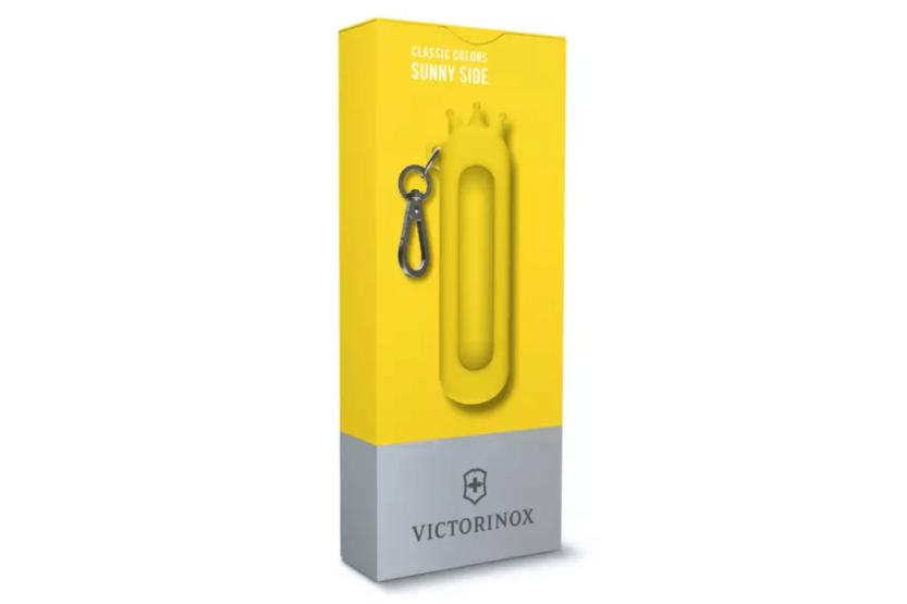 Capa de silicone Victorinox Sunny Side Crown Design para canivetes suíços de 7 cm