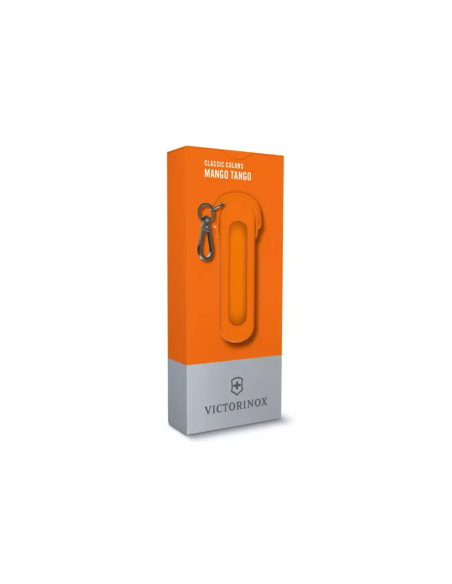 Silikoneetui Victorinox Mango Tango-design øretelefoner til schweizerknive 7 cm