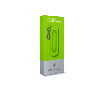 Silikonisuojus Victorinox Smashed Avocado rullalauta design Sveitsin armeijan veitsille 7cm 2