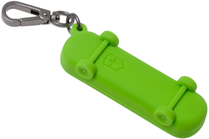 Coperchio in silicone Victorinox Smashed Avocado design skateboard per coltelli svizzeri 7cm