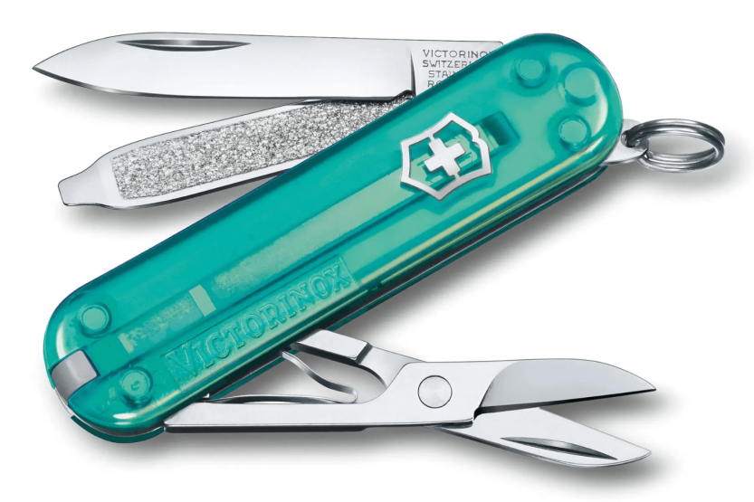 Schweizer Messer Victorinox Classic SD Colors Transluzent Tropical Surf 58mm 7 Funktionen