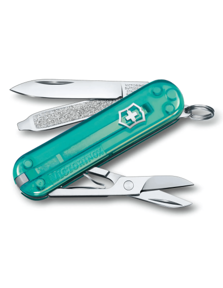 Schweizer Messer Victorinox Classic SD Colors Transluzent Tropical Surf 58mm 7 Funktionen