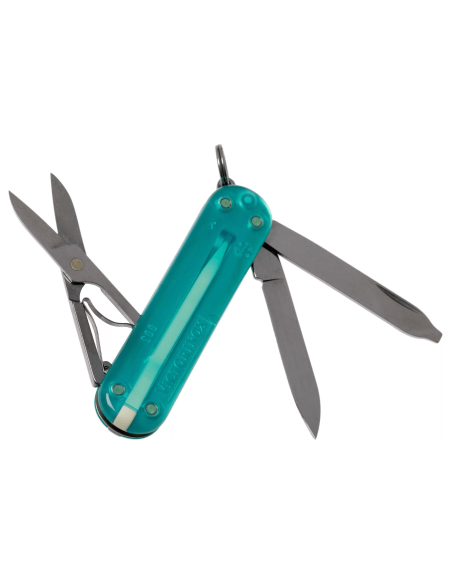 Schweizer Messer Victorinox Classic SD Colors Transluzent Tropical Surf 58mm 7 Funktionen