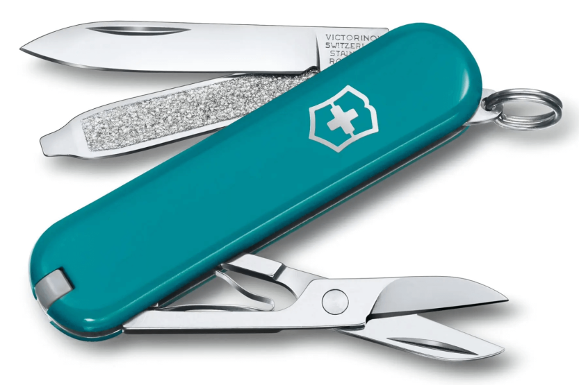 Victorinox Zwitsers zakmes Classic SD Kleuren Mountain Lake 58mm 7 functies