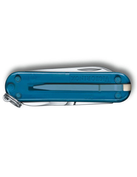 Victorinox Swiss Knife Classic SD Colors Translucent Sky High 58 mm 7 funzioni