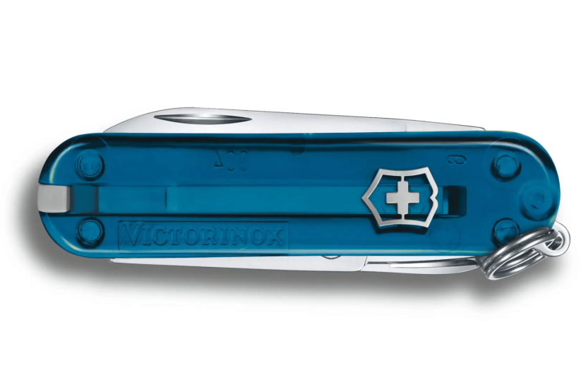 Victorinox Sveitsin taskuveitsi Classic SD värit Läpikuultava taivas korkea 58mm 7 toimintoa
