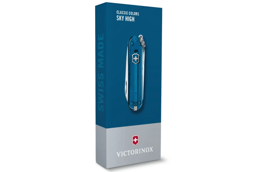 Victorinox Swiss Knife Classic SD Colors Translucent Sky High 58 mm 7 funzioni