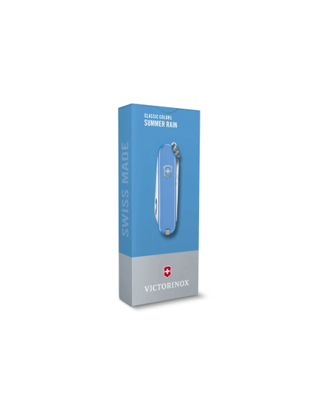 Victorinox Swiss Pocket Knife Classic SD Colors Summer Rain 58mm 7 funksjoner