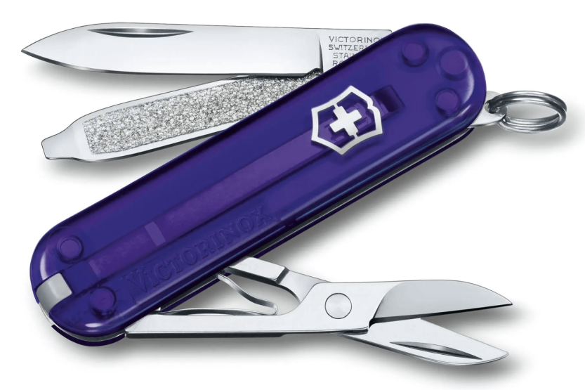 Schweizer Messer Victorinox Classic SD Colors Transluzent Persian Indigo 58mm 7 Funktionen