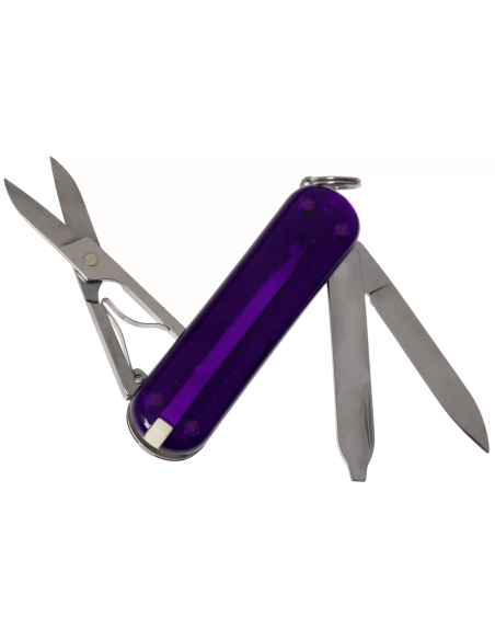 Schweizer Messer Victorinox Classic SD Colors Transluzent Persian Indigo 58mm 7 Funktionen