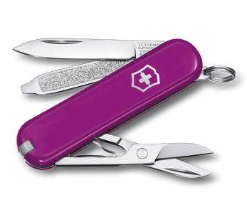 Victorinox Swiss Pocket Knife Classic SD Colors Tasty Grape 58 mm 7 funksjoner