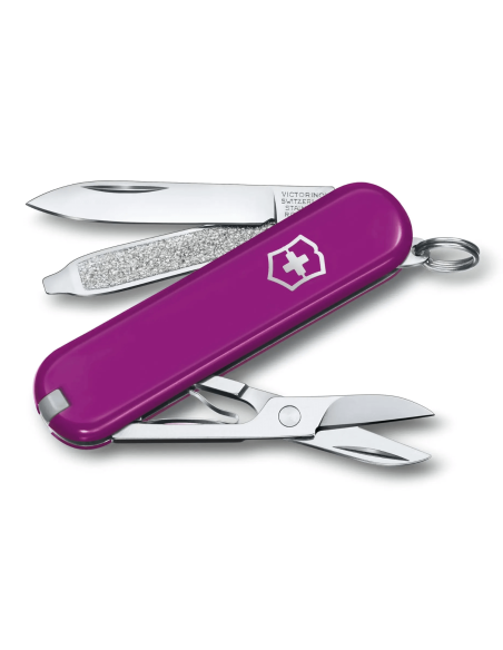 Victorinox Swiss Pocket Knife Classic SD Colors Tasty Grape 58mm 7 functions