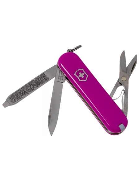 Victorinox Swiss Knife Classic SD Colors Tasty Grape 58 mm 7 funzioni
