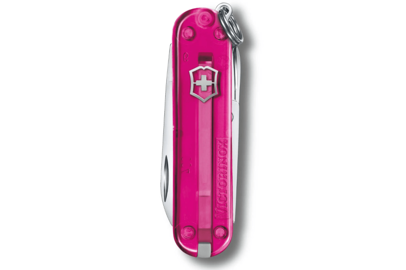 Victorinox Schweizisk fickkniv Classic SD Colors Genomskinlig Cupcake Dream 58mm 7 funktioner